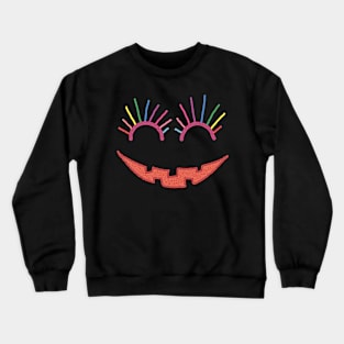 Halloween Pumpkin Pattern Crewneck Sweatshirt